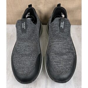 Skechers Men's D'Lux Walker Quick Update Black Slip On Walking Sneakers Size 12